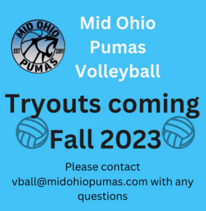 Tryouts Coming Information